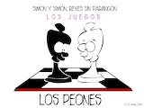 SIMÓN Y SIMÓN-JUEGOS-LOS PEONES - online jigsaw puzzle - 12 pieces