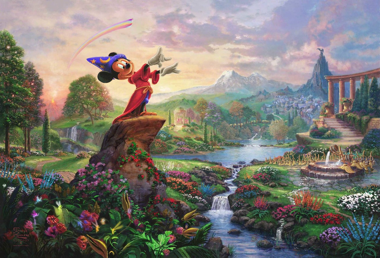 Thomas Kinkade Disney Paintings?rc=face